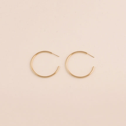 Créoles - anneau classique 4cm