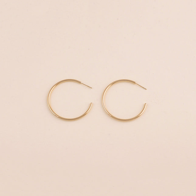 Créoles - anneau classique 4cm