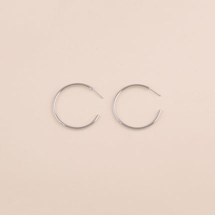 Créoles - anneau classique 4cm