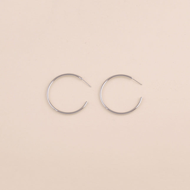 Créoles - anneau classique 4cm