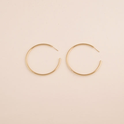 Créoles - anneau classique 5cm