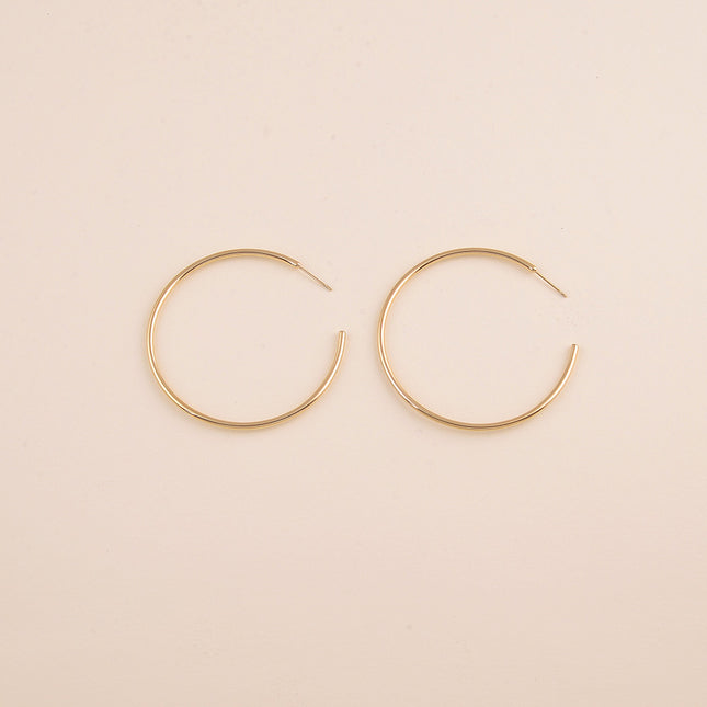 Créoles - anneau classique 5cm