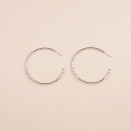 Créoles - anneau classique 5cm