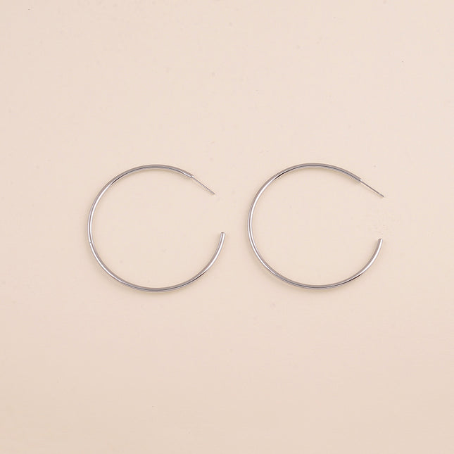 Créoles - anneau classique 5cm
