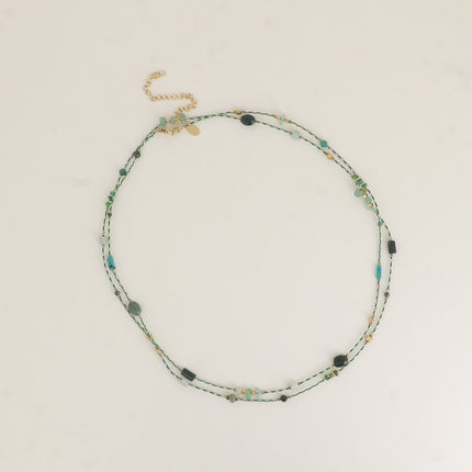 Necklace - natural stones