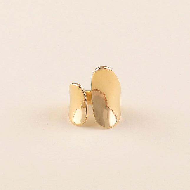 Bague ouverte - formes incurvées