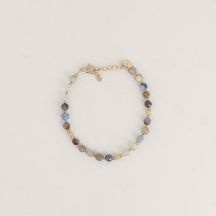 Clemence Bracelet - Natural Cubic Stones