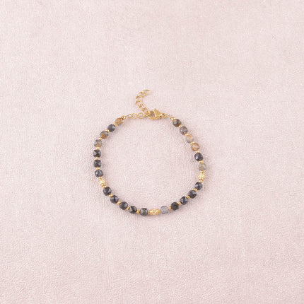 Bracelet Clémence - pierres naturelles cubiques