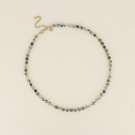 Collier Clémence - pierres naturelles cubiques