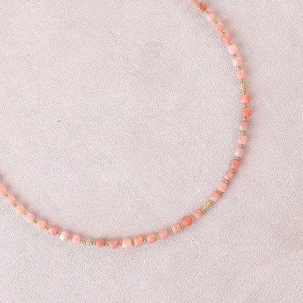 Collier Clémence - pierres naturelles cubiques