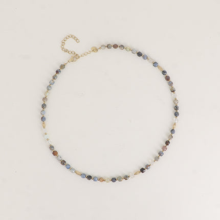 Clémence Necklace - Natural Cubic Stones