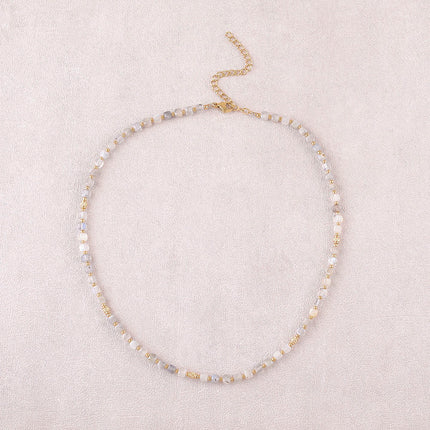 Collier Clémence - pierres naturelles cubiques