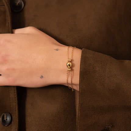 Bracelet Penelope - petit rond bombé