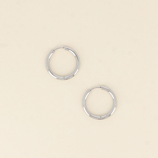 Hoop earrings - single ring 26mm