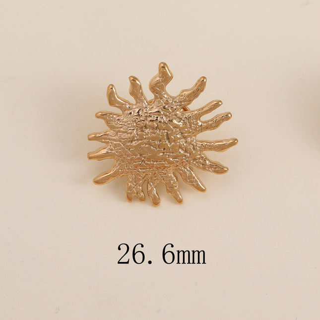 Pin's - soleil à finition texturée
