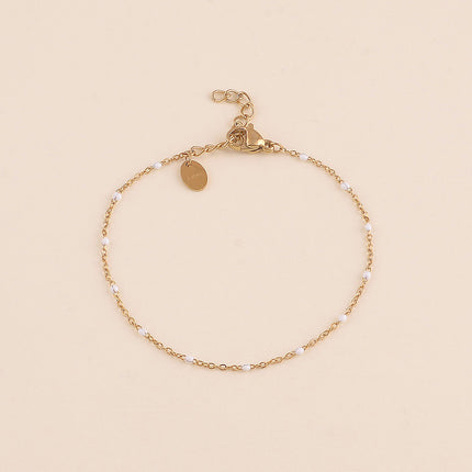 Bracelet - maille émaillée