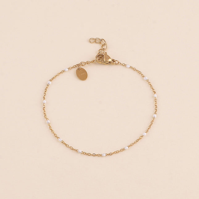 Bracelet - enameled mesh