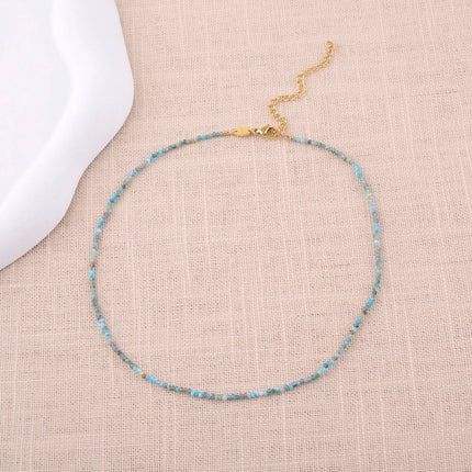 Collier - ras de cou, pierres naturelles