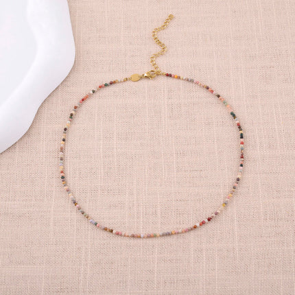 Collier - ras de cou, pierres naturelles