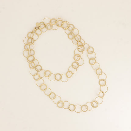 Hoji Necklace - round ring set