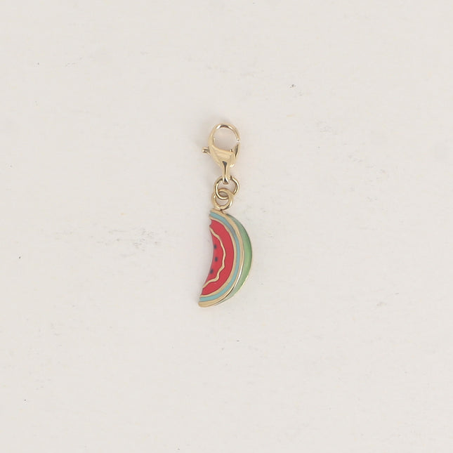 Charm - Enamel Watermelon