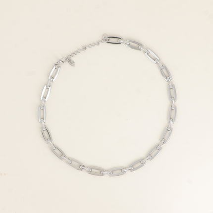 Collier Robusta - maille aux longs anneaux