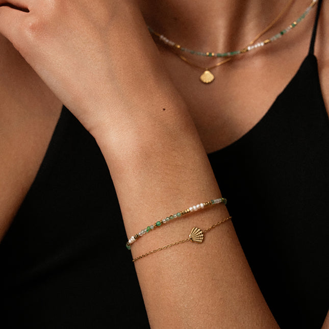 Bracelet Maris - pendentif coquillage