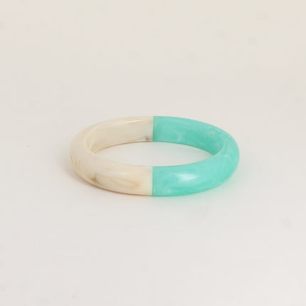 Isorya Cuff - thin - two-tone resin