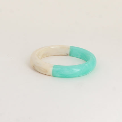 Isorya Cuff - thin - two-tone resin