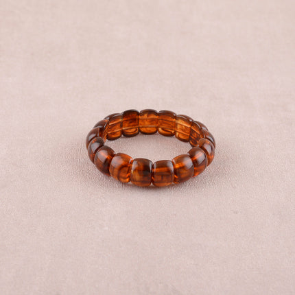 Bracelet élastique Olivia - perles en résine