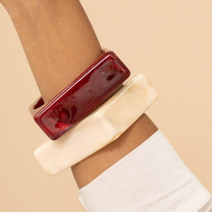 Bracelet - Manchette carrée