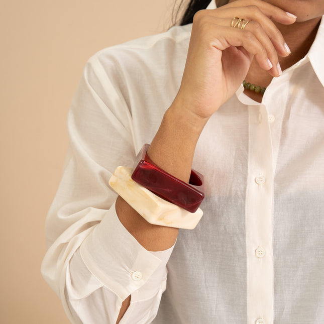 Bracelet - Square cuff