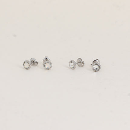 Swarovski® crystal stud earrings
