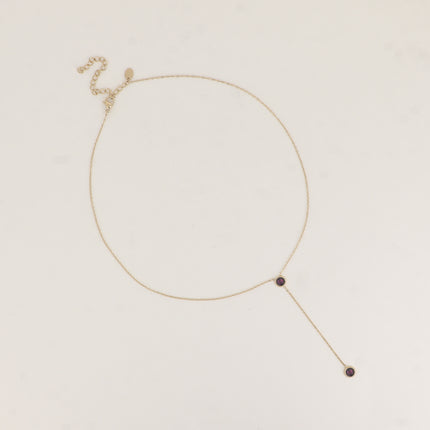 Collier Y - orné de cristaux Swarovski®