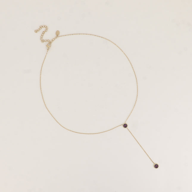 Collier Y - orné de cristaux Swarovski®