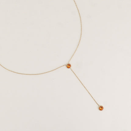 Collier Y - orné de cristaux Swarovski®