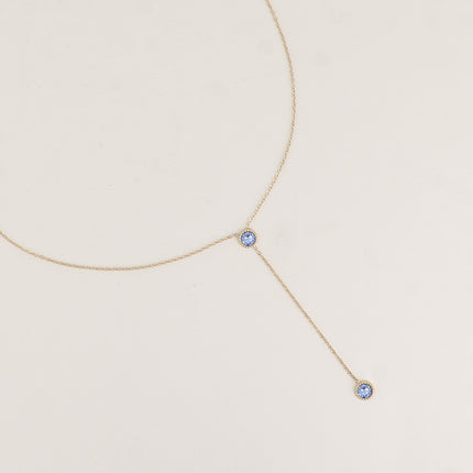 Collier Y - orné de cristaux Swarovski®