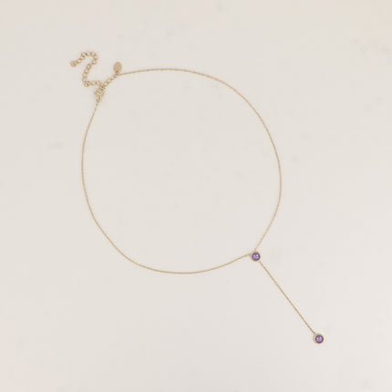 Collier Y - orné de cristaux Swarovski®