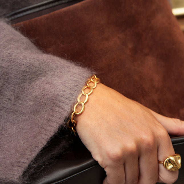 Bracelet Maélane - maille brossée