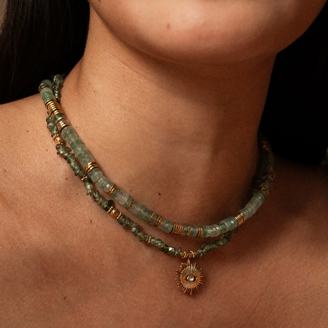 Collier Labréa - pierres naturelles