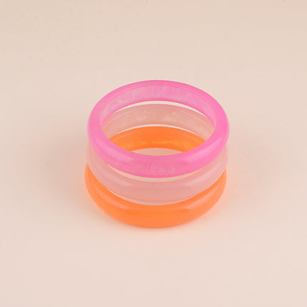 Terra - Set of 3 resin bangles