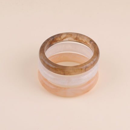 Terra - Set of 3 resin bangles