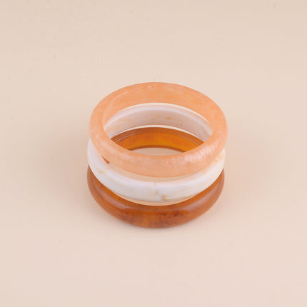 Terra - Set of 3 resin bangles
