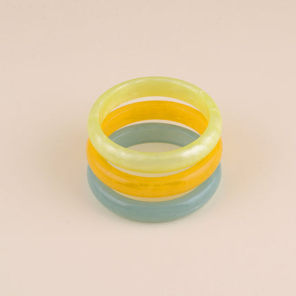 Terra - Set of 3 resin bangles