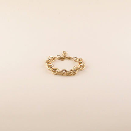 Bracelet - maillons effet brossé