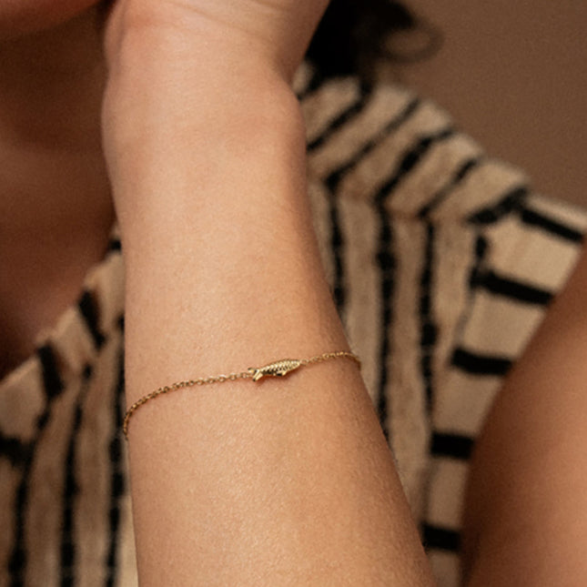 Bracelet Dorya - pendentif poisson