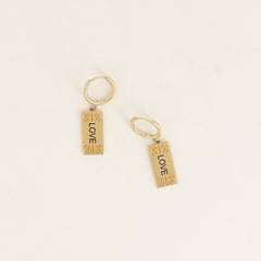 Collection image for: Boucles d'oreilles Alphabet et Message
