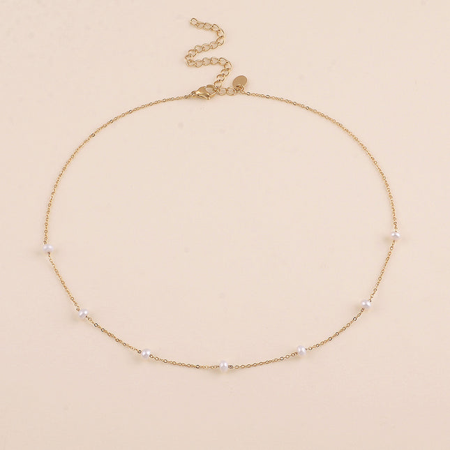 Collier - perles d'eau douce