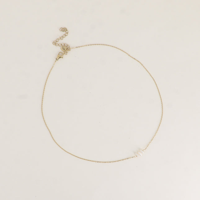 Collier - 3 perles d'eau douce