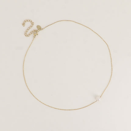Collier - pendentif en perle d'eau douce